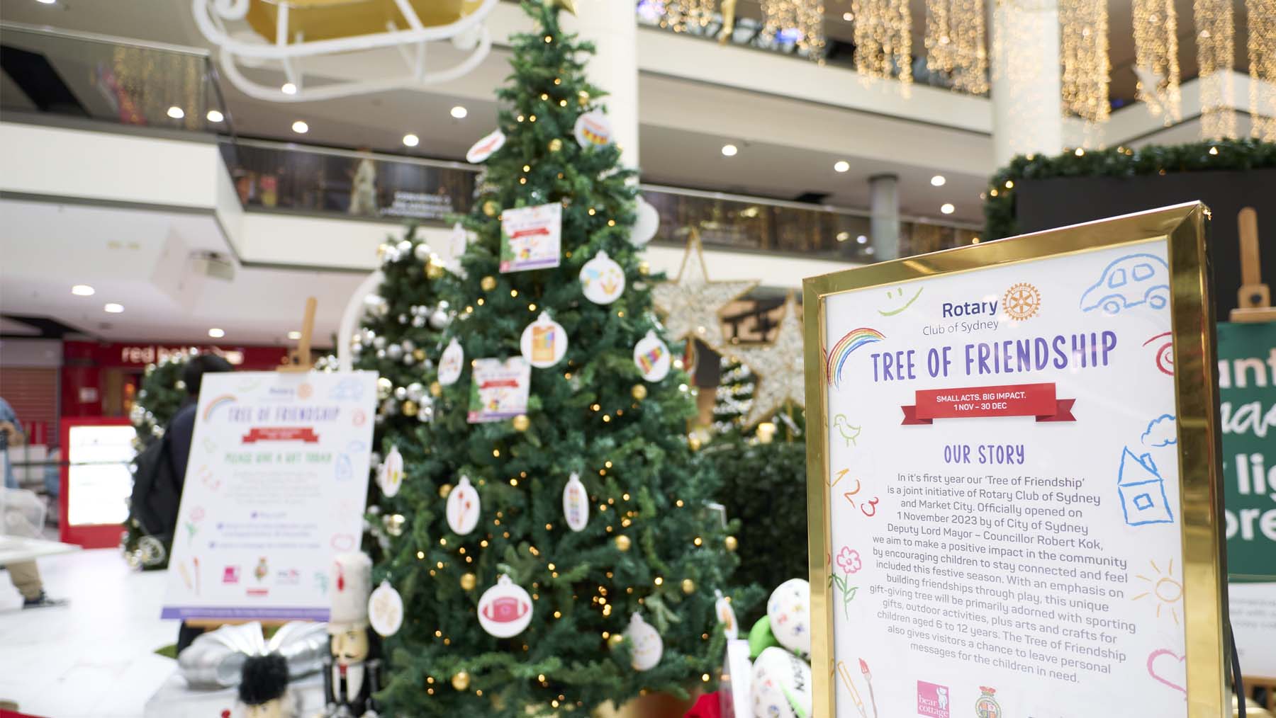 Tree of Friendship at Market City Shopping Centre