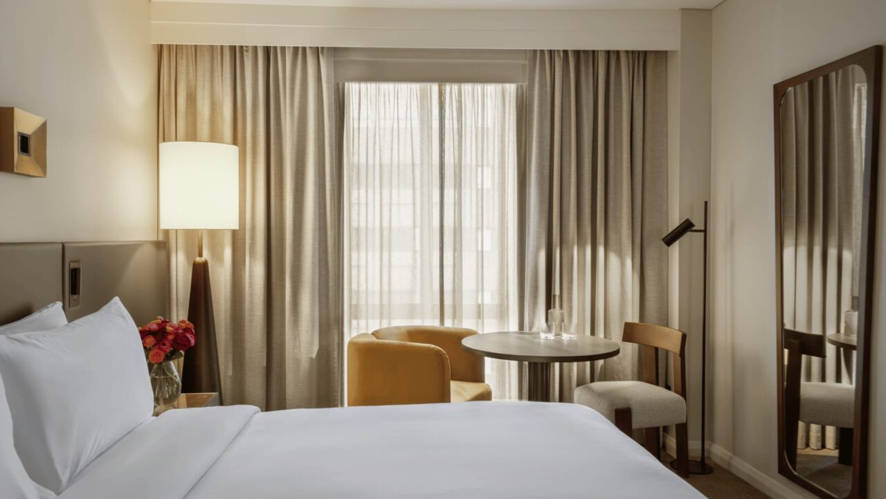 A room at Sofitel Sydney Wentworth