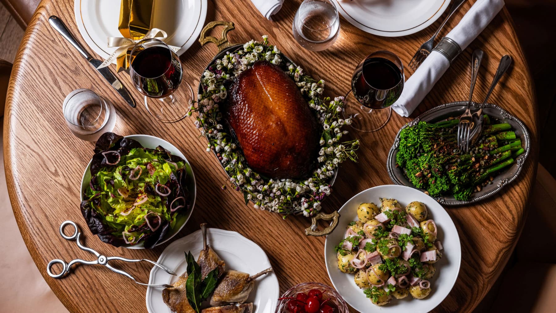 A festive spread for Christmas Day lunch