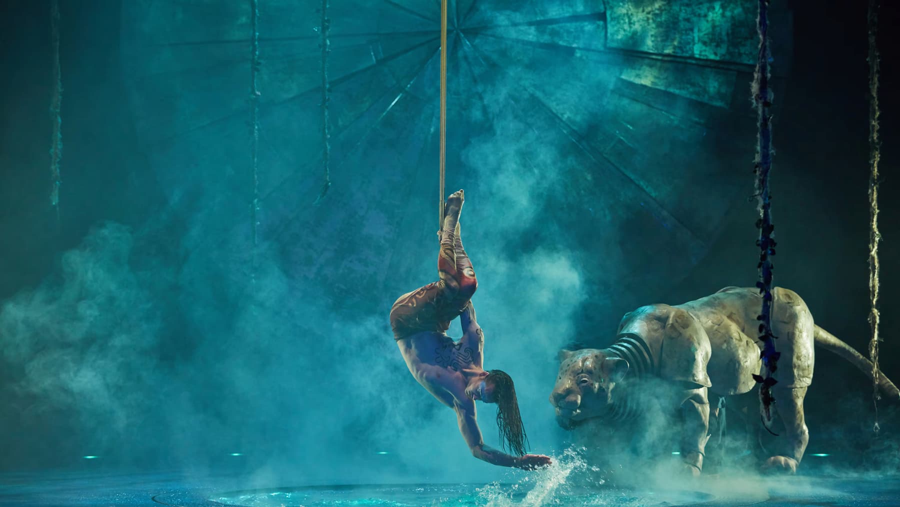 A photo from Cirque du Soliel, Luzia