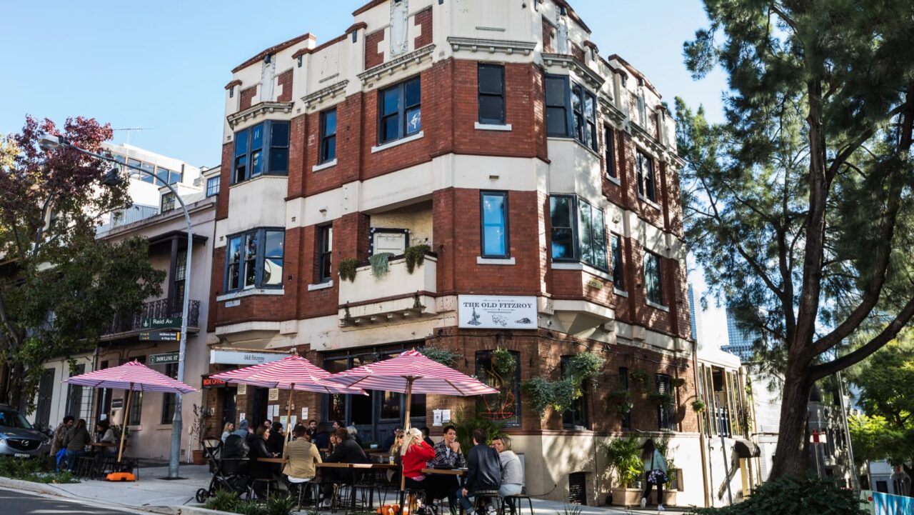 The Old Fitz pub in Sydney