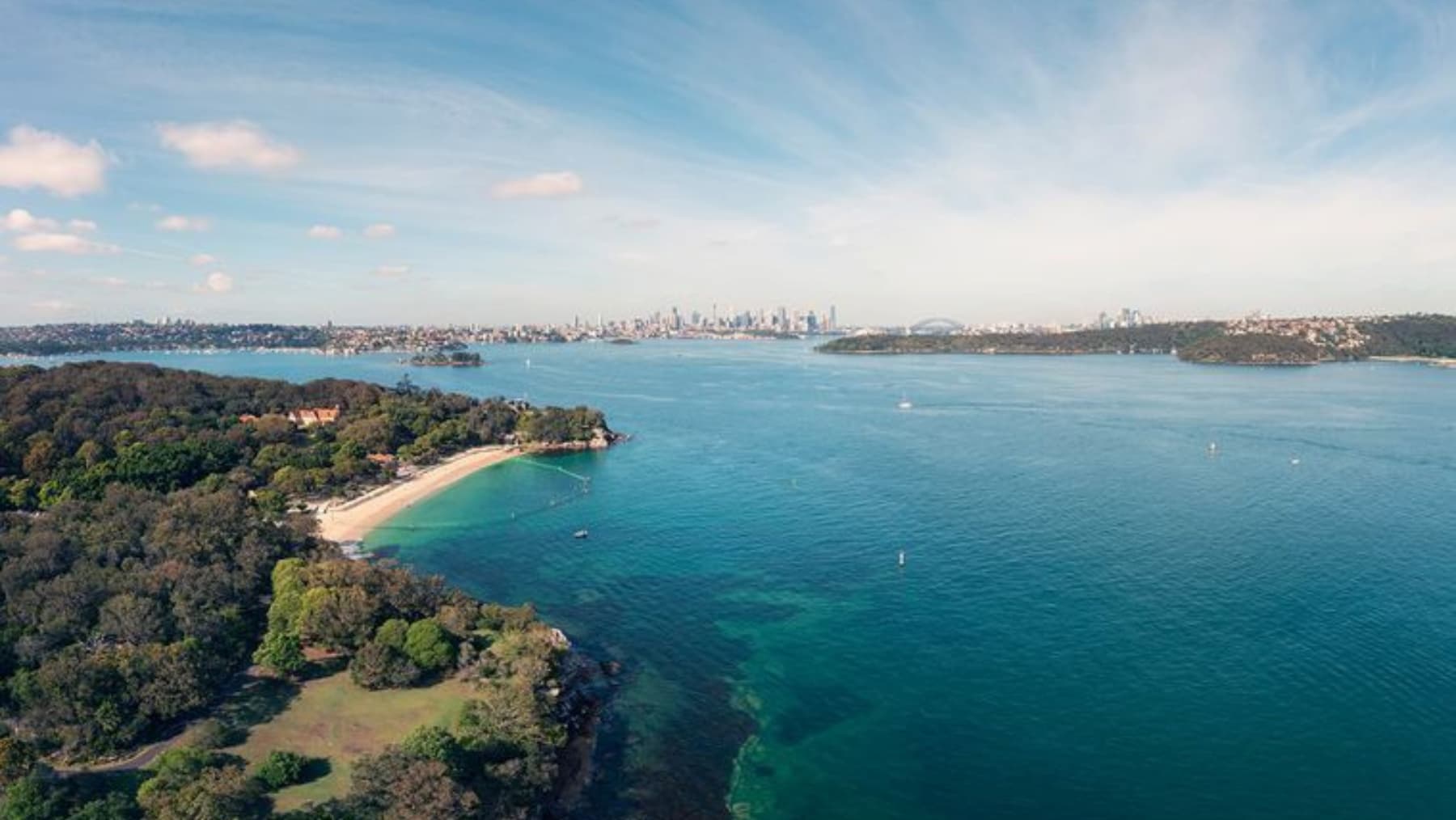 Shark Beach in Nielsen Park, Sydney