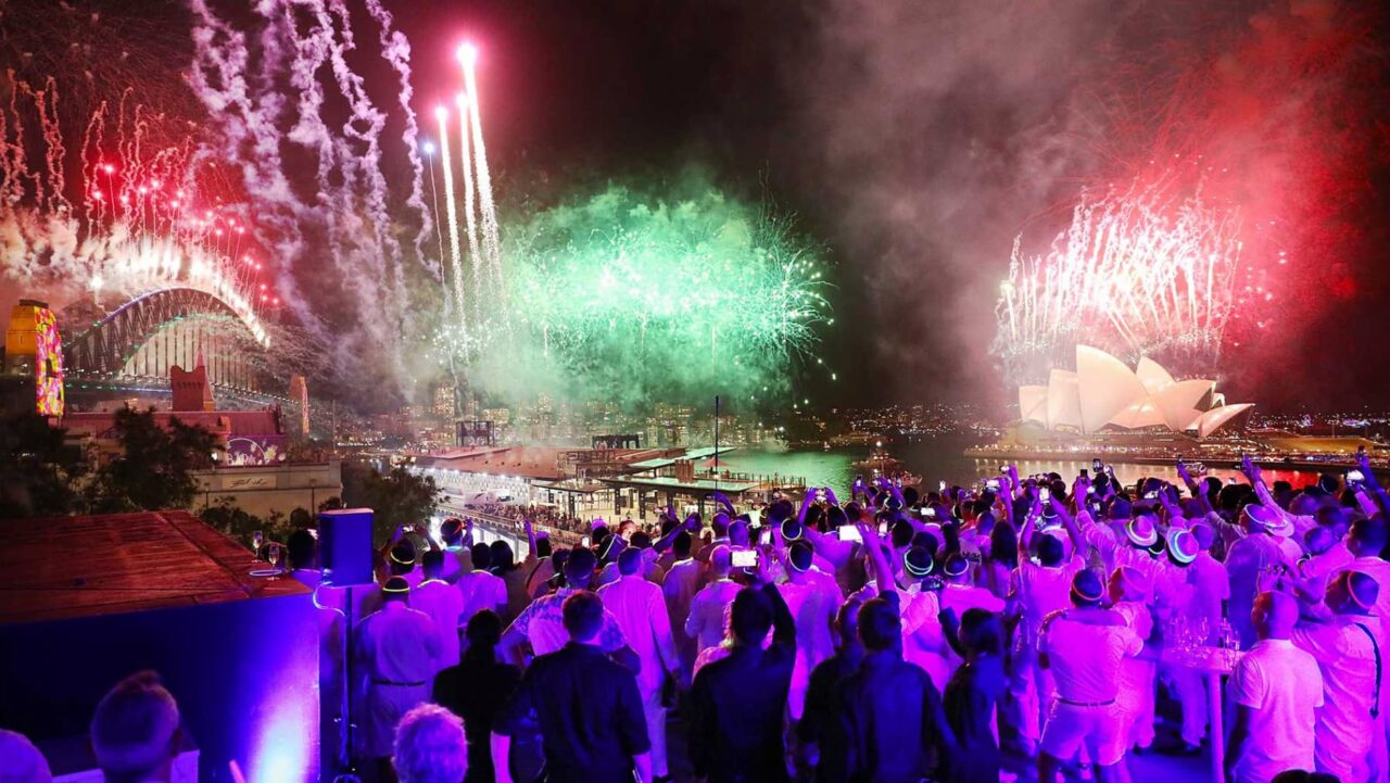 Views from the MCA rooftop during New Year's Eve