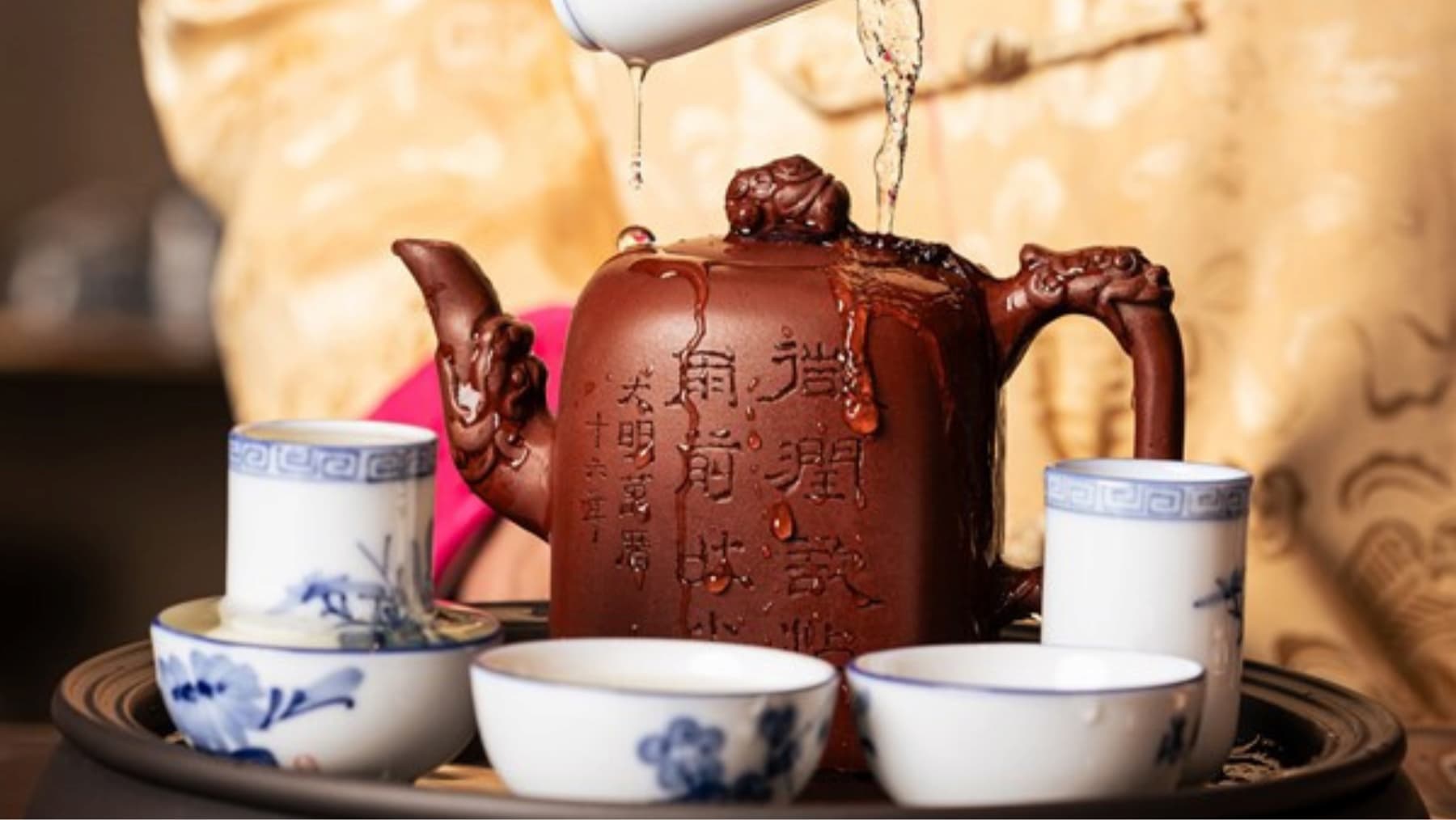 A tea ceremony at Capella Sydney