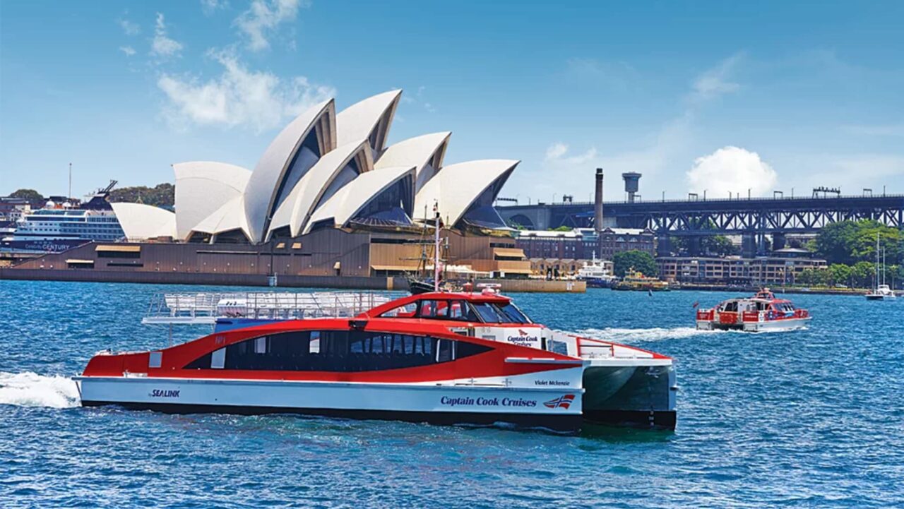 Captain Cooks cruise on Australia Day