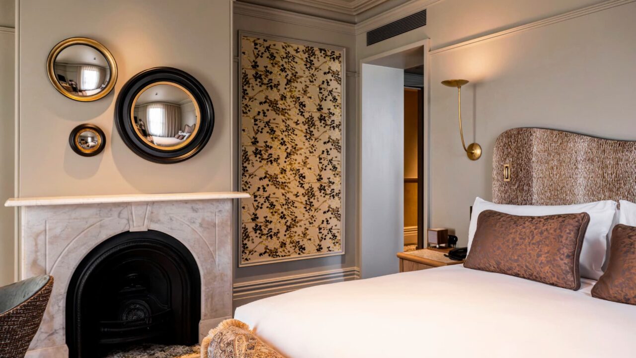 A room at the Grand National Hotel in Sydney