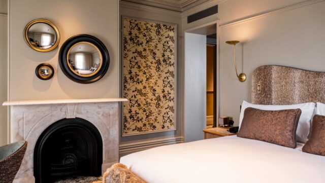 A room at the Grand National Hotel in Sydney