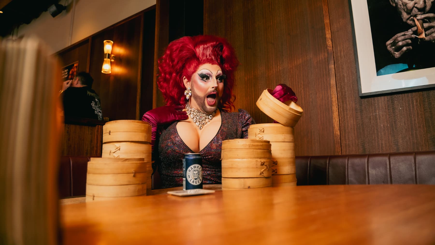 Drag queen yum cha