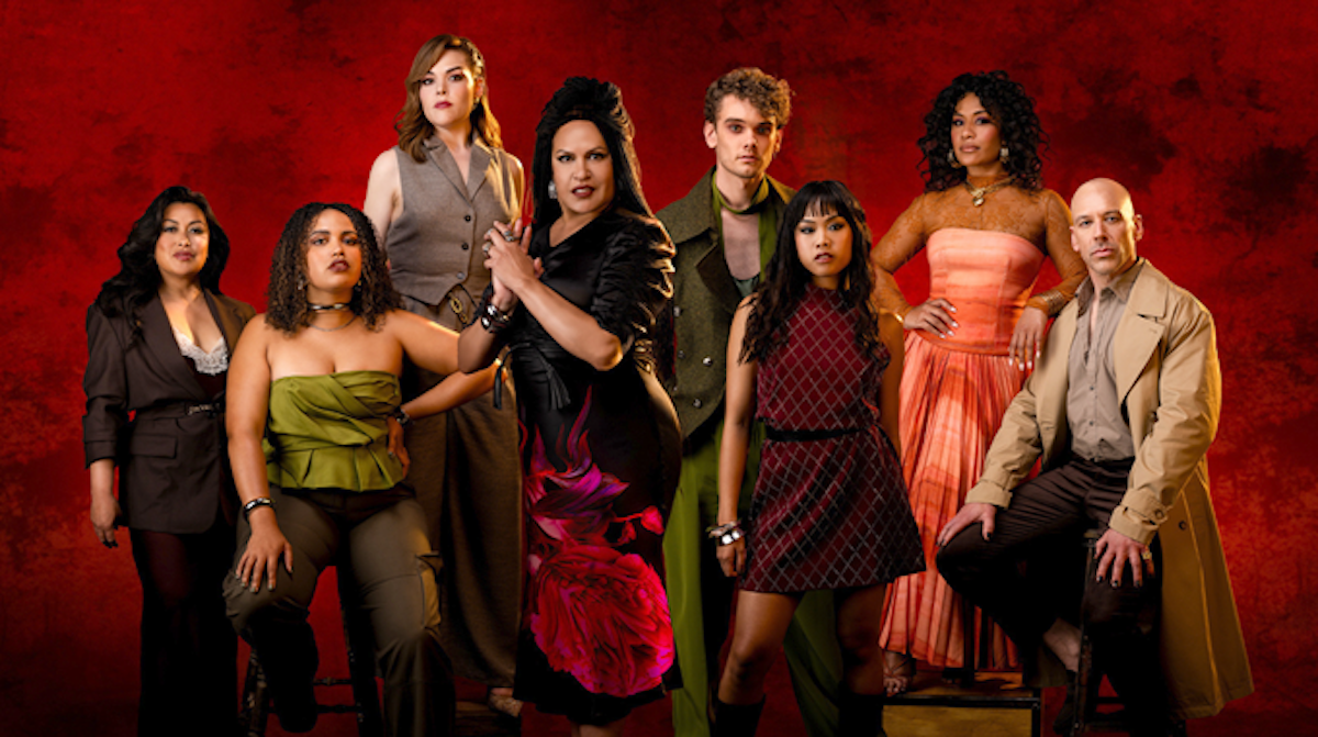 Cast of Hadestown the musical