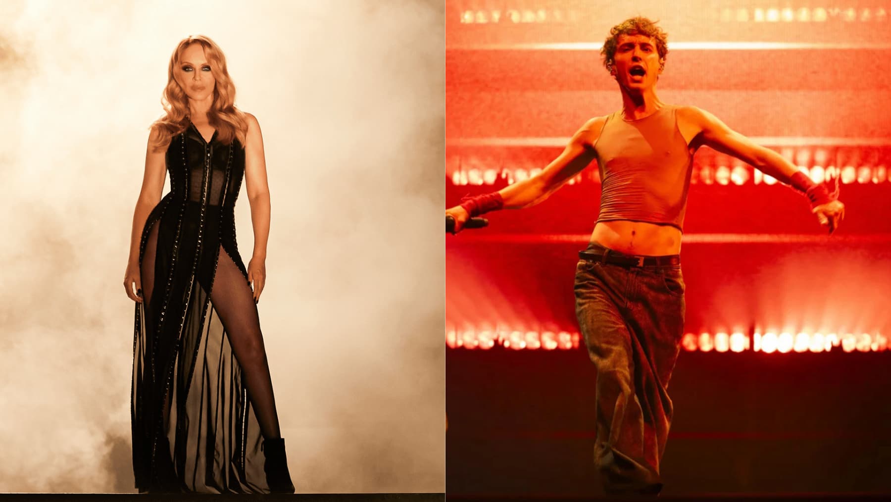 Kylie Minogue and Troye Sivan