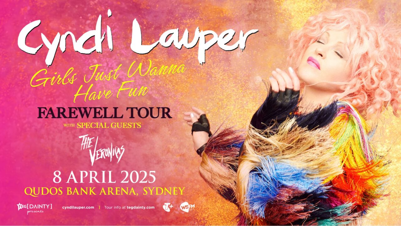 Cyndi Lauper Tour Poster