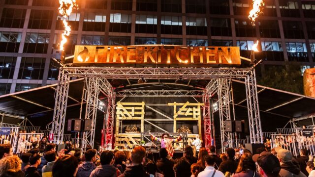 Vivid Fire Kitchen