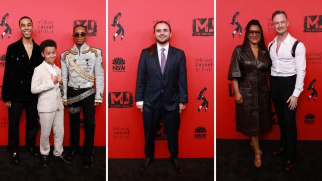 MJ the Musical welcomed stars including Prince Jackson in Sydney premiere.