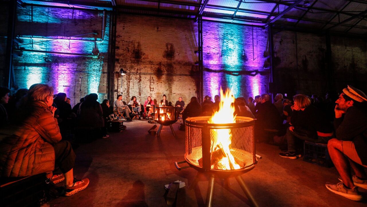 Firetalk at Sydney Writers' Festival 2025. The fireside event will bring together First Nations authors and poets