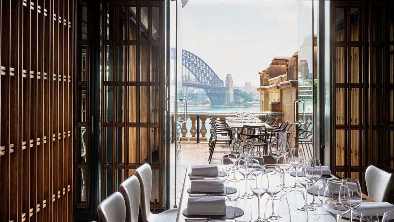 cafe sydney circular quay view