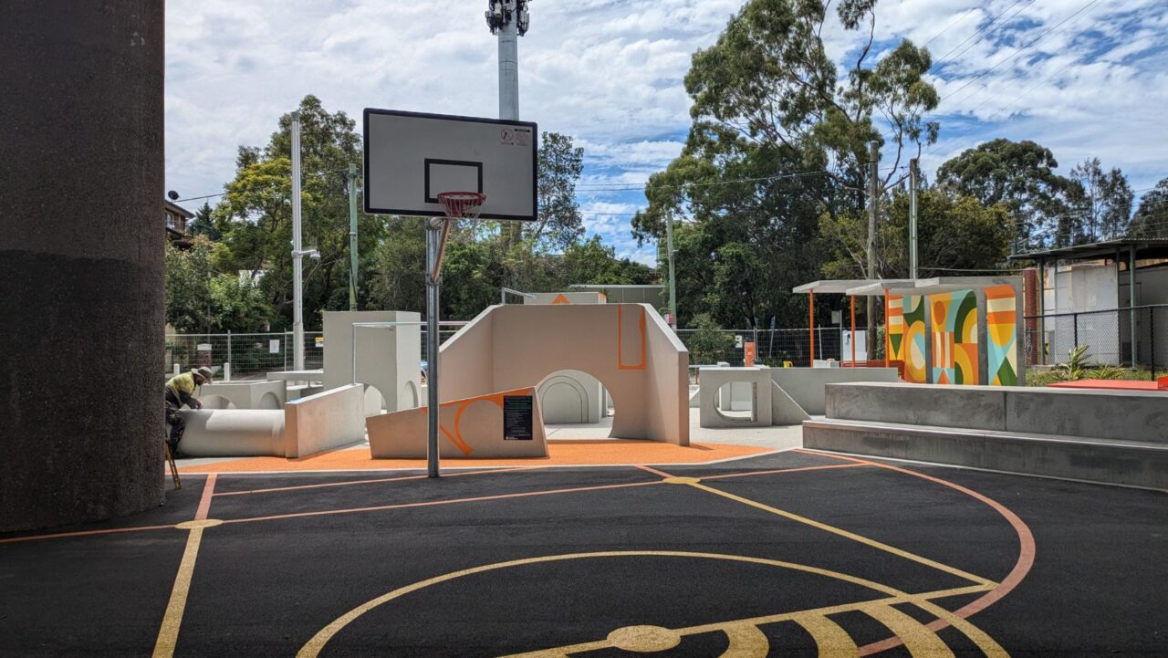 Basketball court