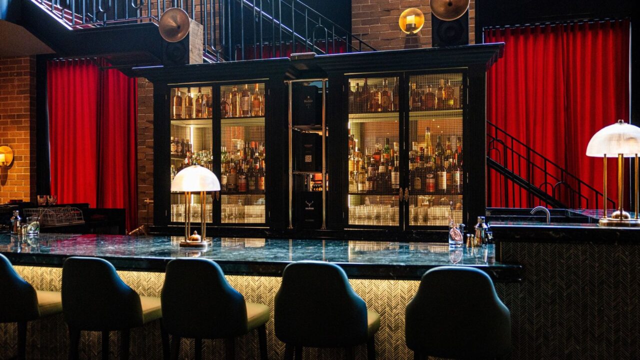 a dark new Negroni bar