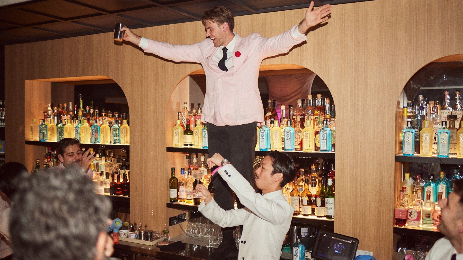 Miami's Champagne Bar at The Surf Club appeared at the 2024 Maybe Cocktail Festival