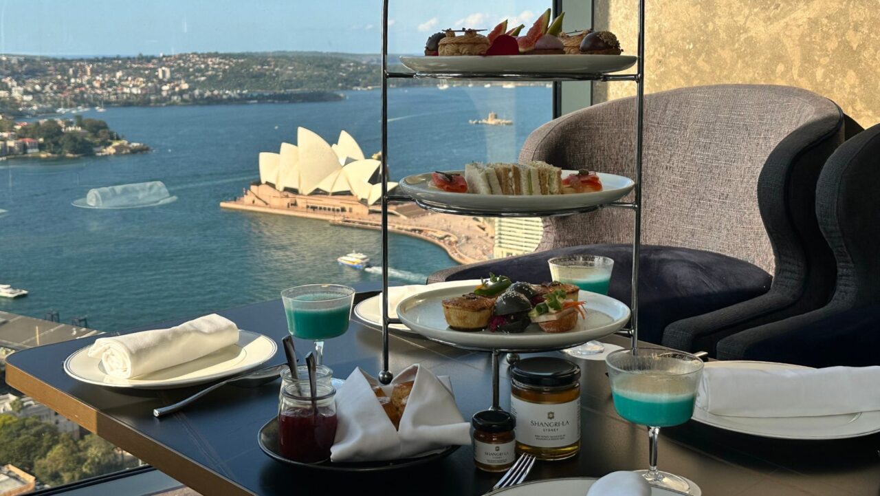 High tea on Level 36 rewards diners with fantastic food and unbeatable views. (Image: our own).