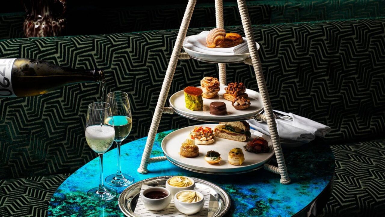 High tea at the crown sydney
