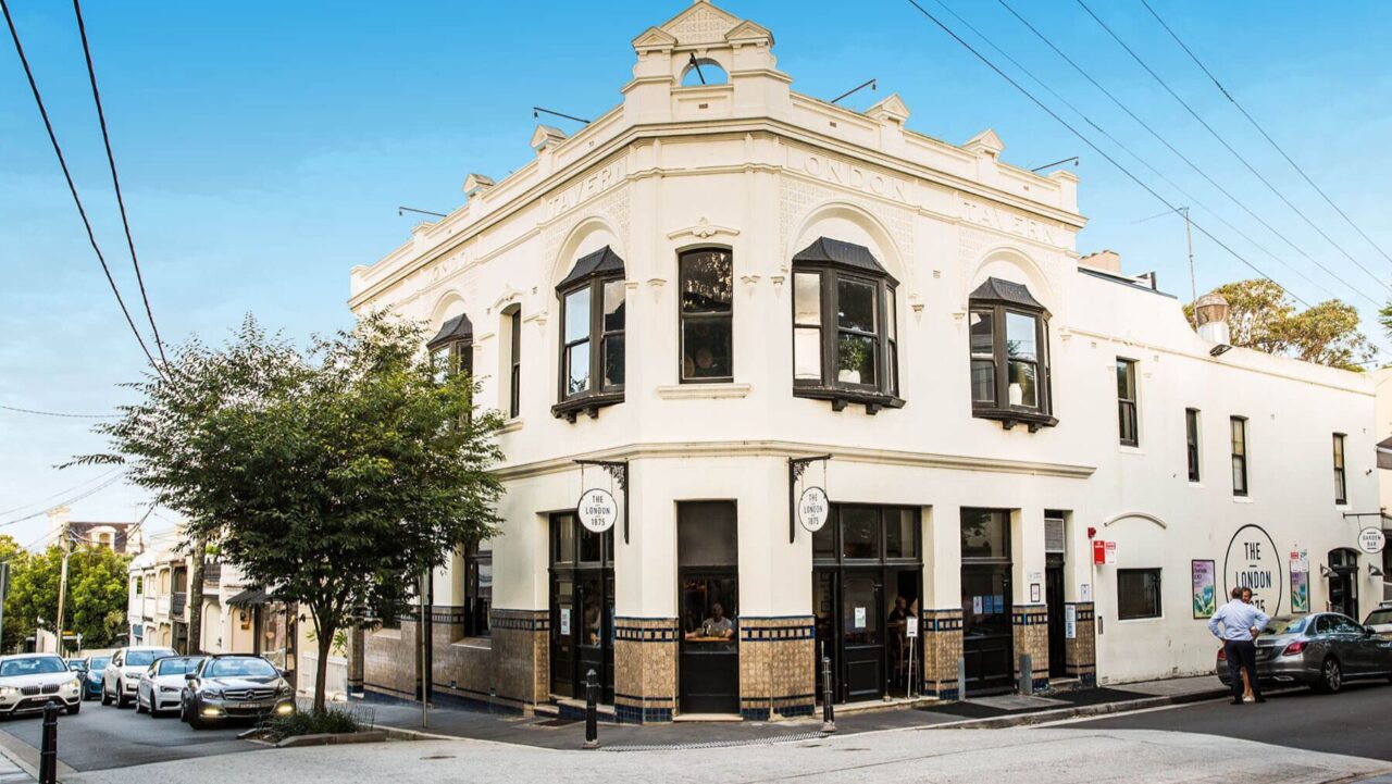 A bar called the London