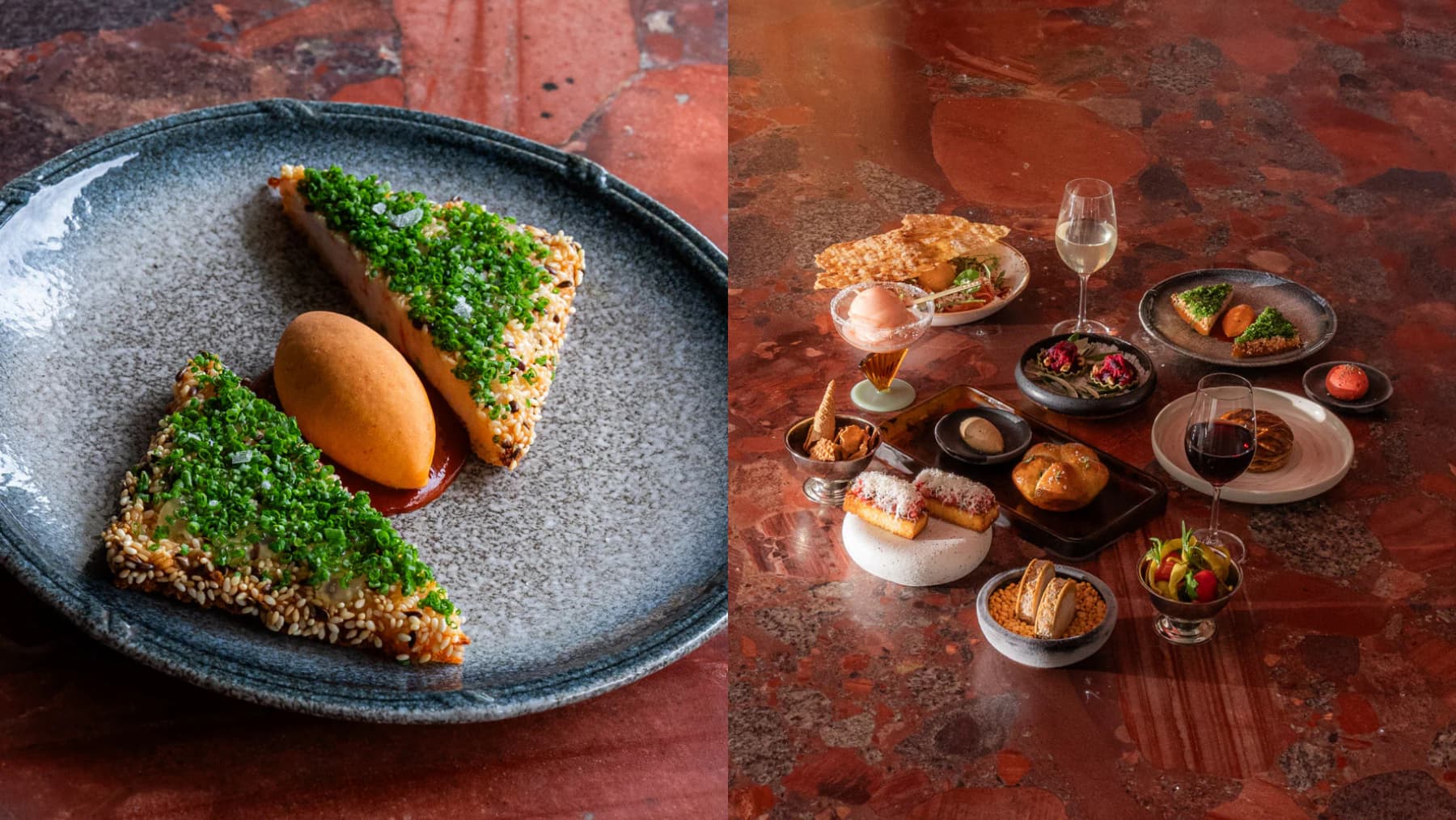 Messina's new restaurant, Erin.