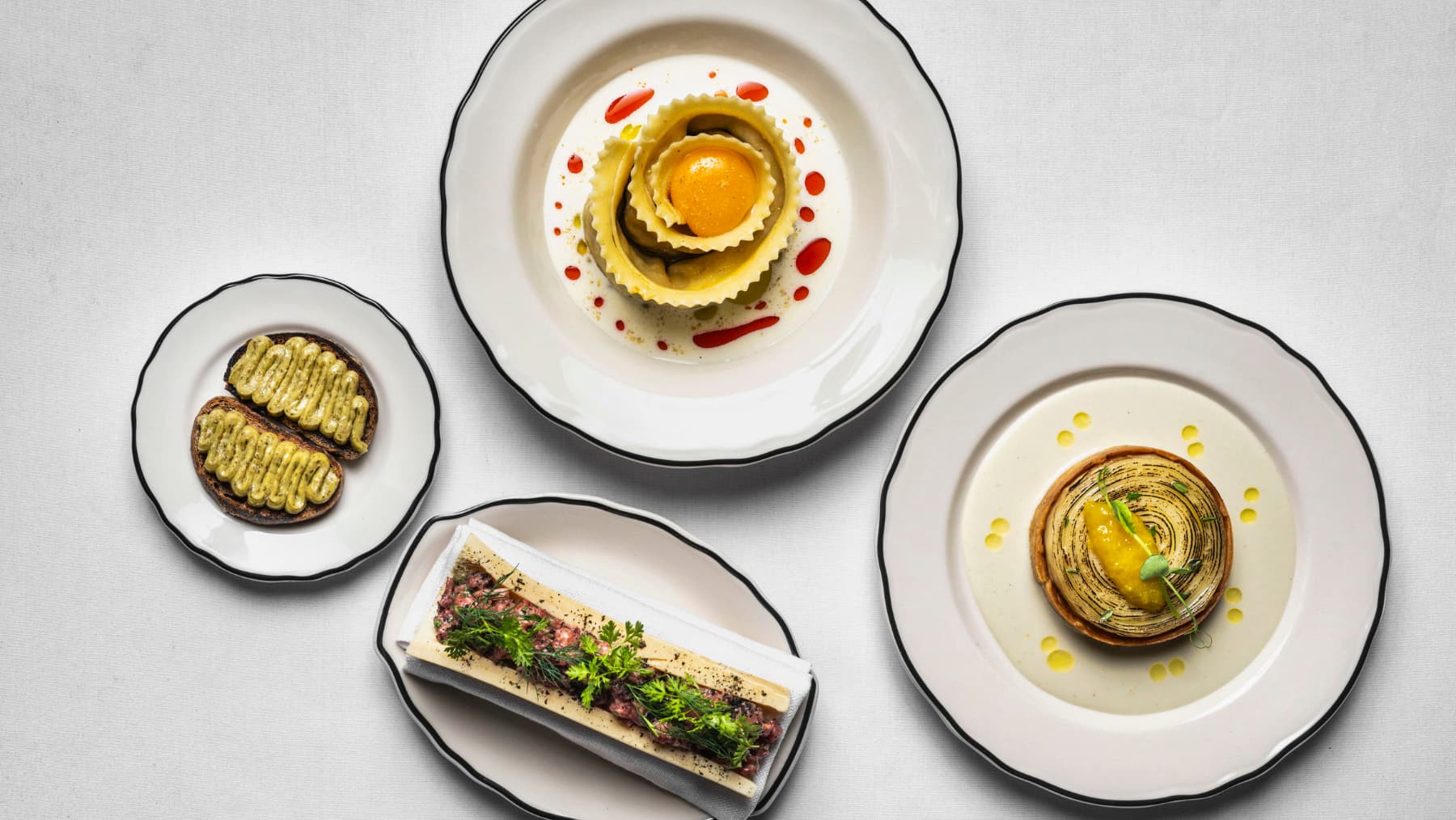 Fine dining food in Sydney