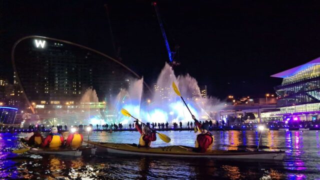 Kayaking in Darling Harbour