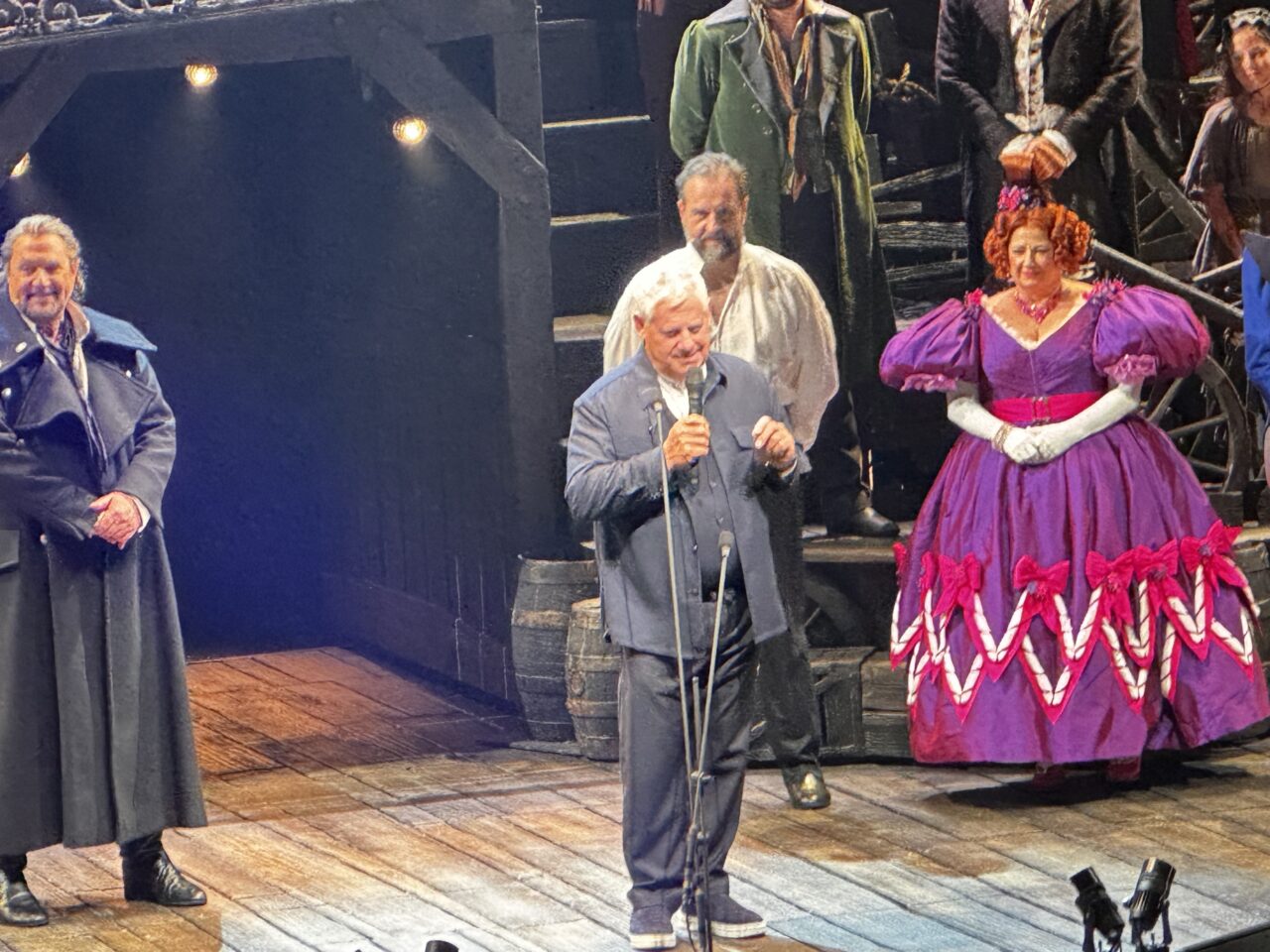 Sir Cameron Mackintosh at Les Mis, Sydney
