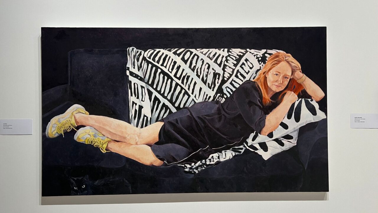Miranda and Prince is an artwork by Col Mac, Archibald Prize 2025 finalist