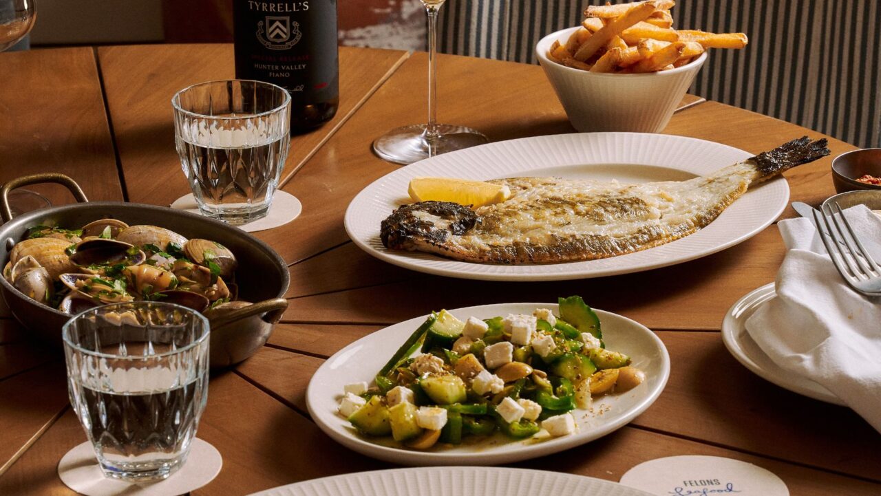 Felons Seafood dishes