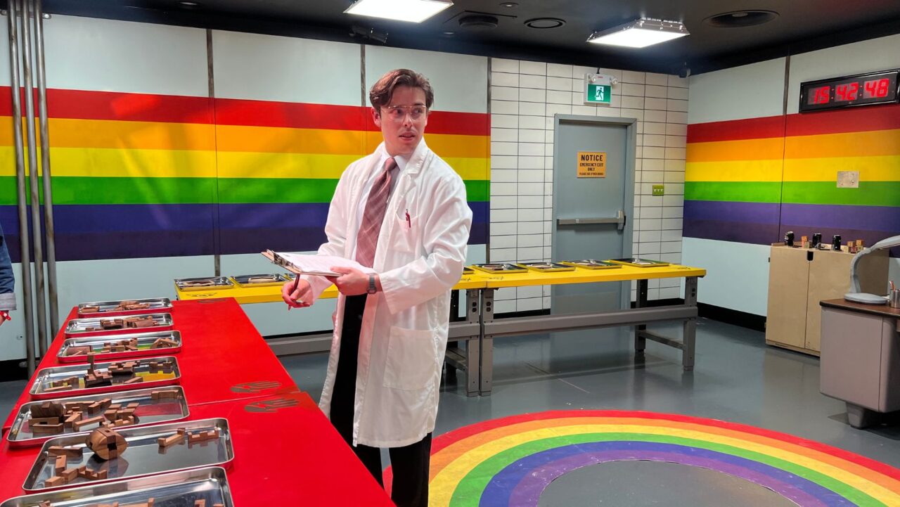 Hawkins Lab testing room