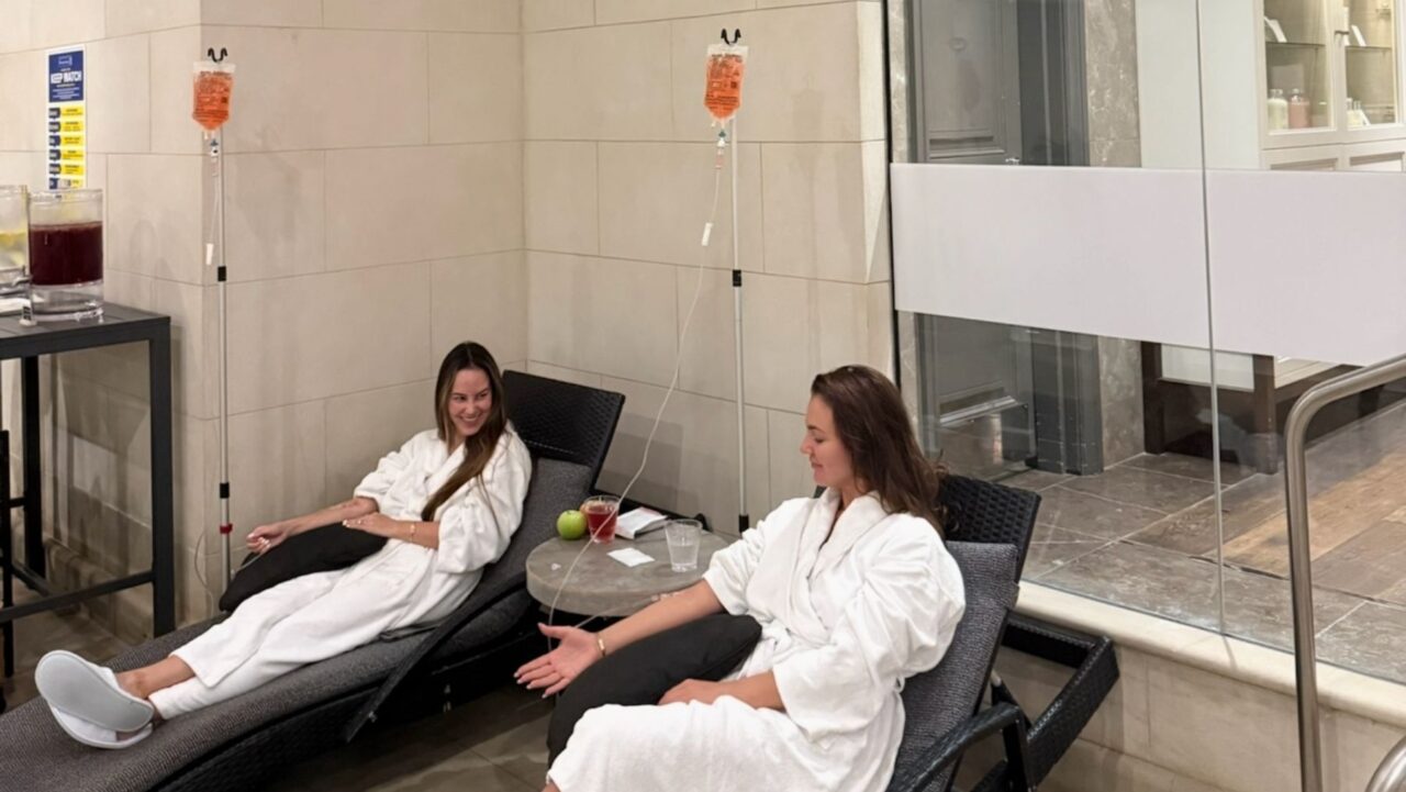 IV treatment at the Langham