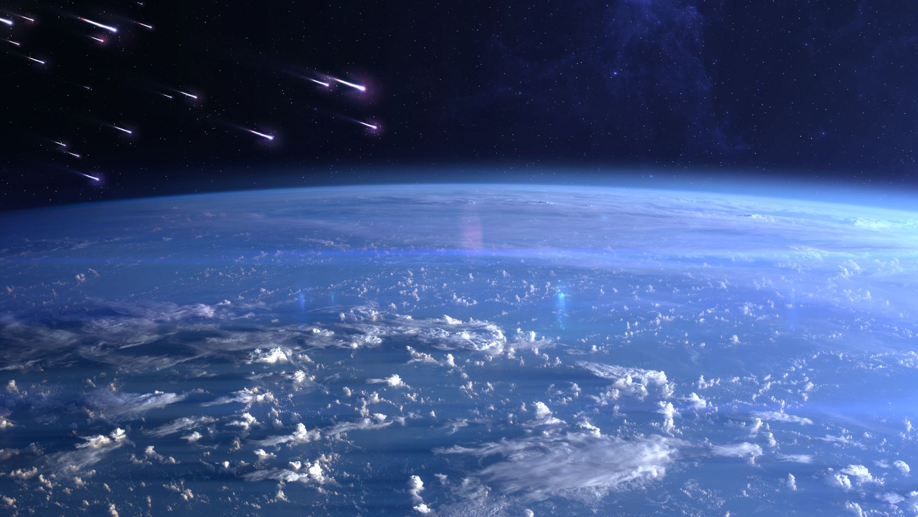The Eta Aquariid meteor shower will peak across Australia this week. (Image: Shutterstock).