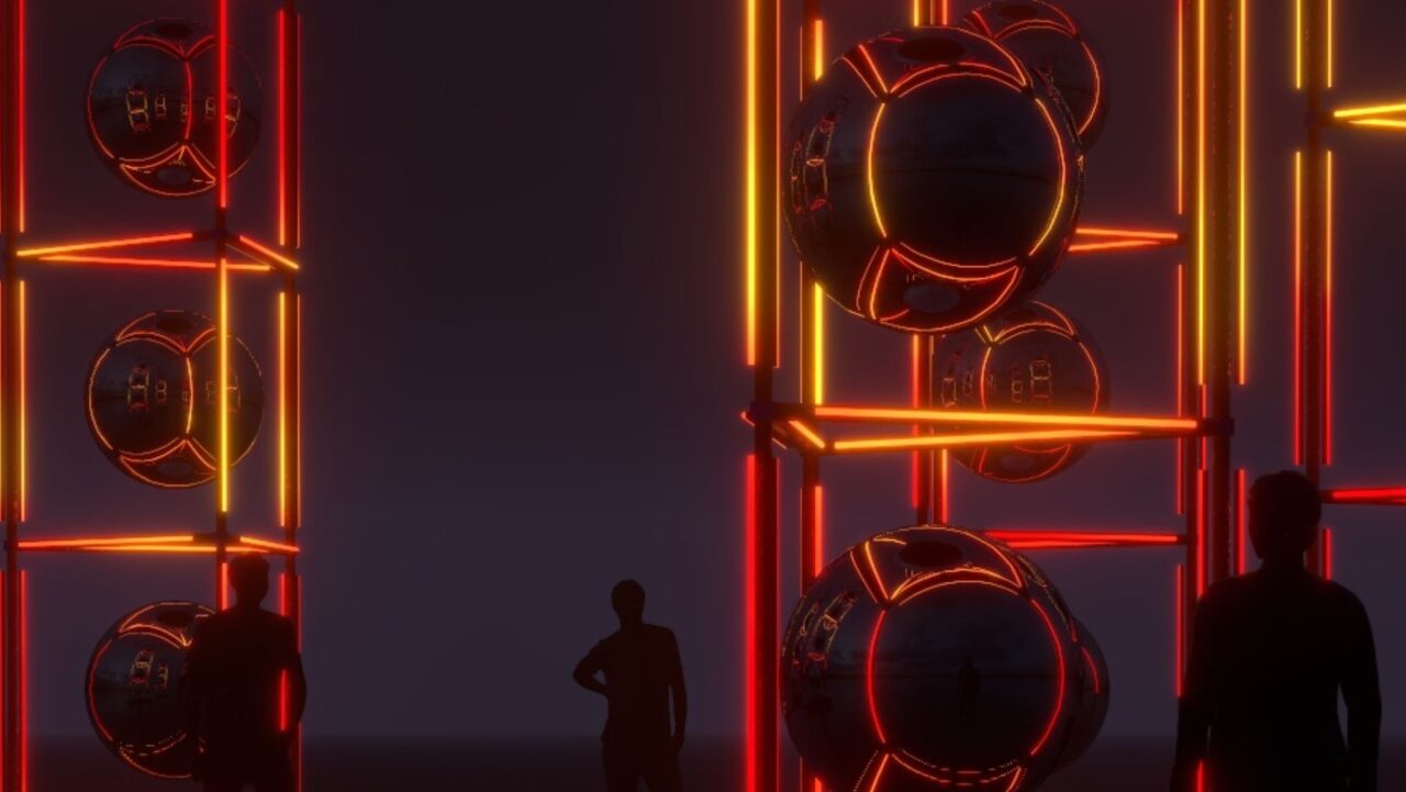 Trispheric garden