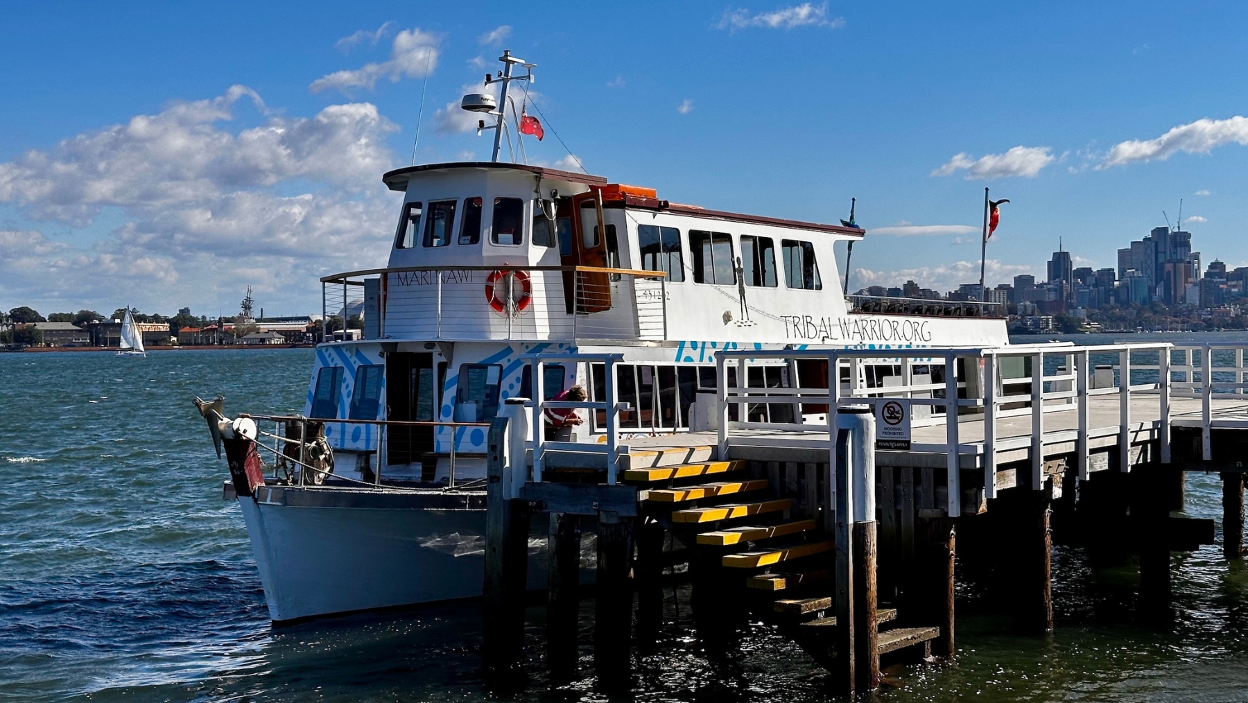 Tribal Warrior cruise ship Mari Narwi