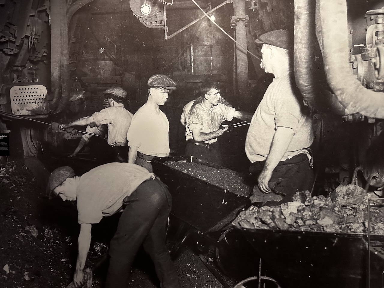Titanic engine room