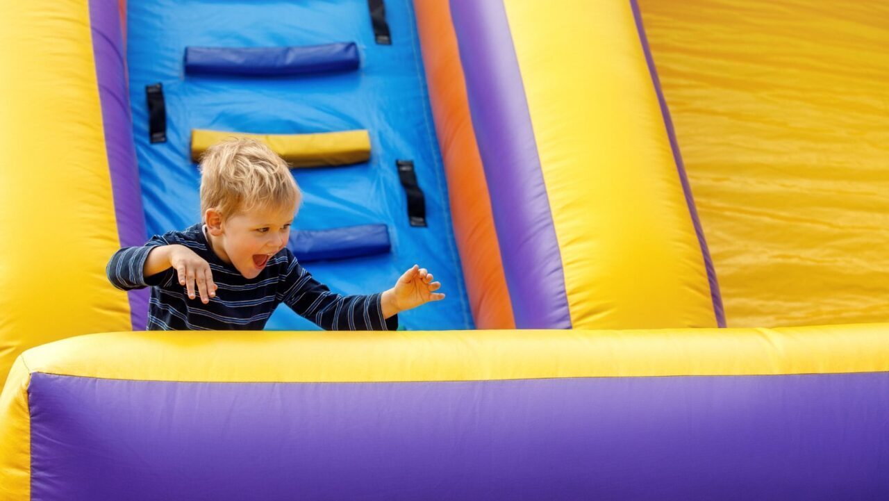 Inflatable Obstacle Course Monster Jump