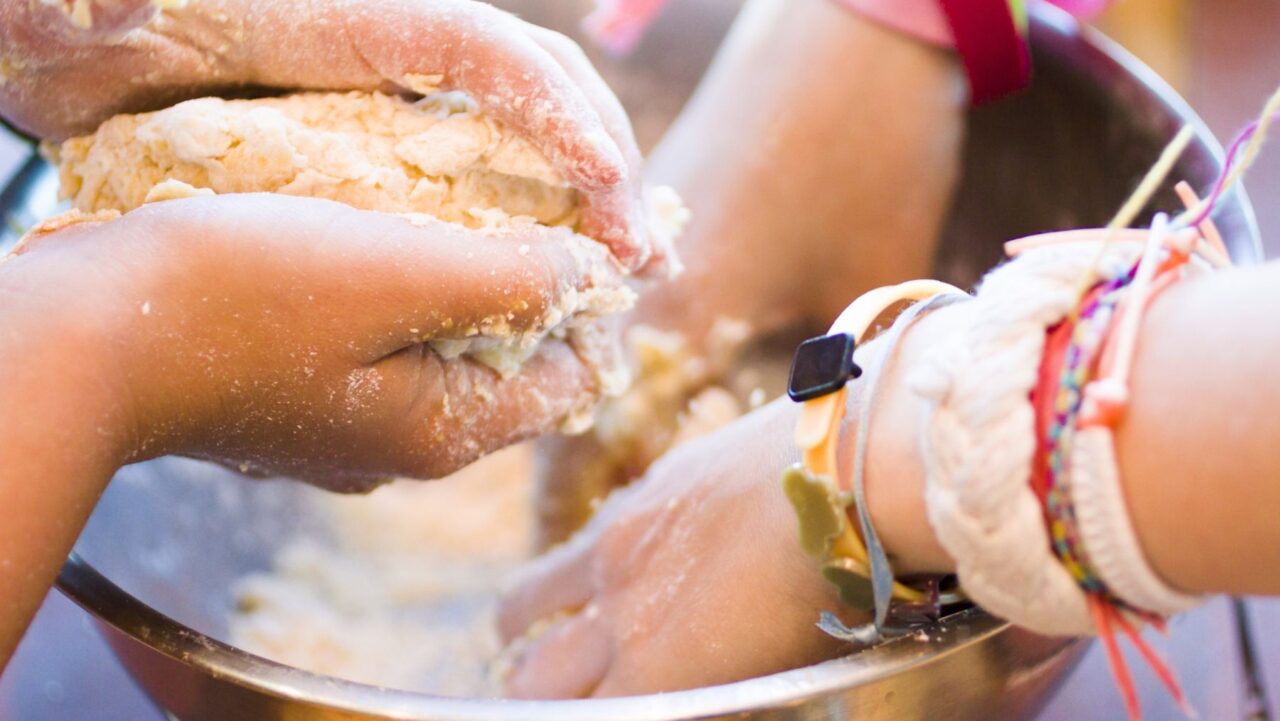 Kids baking