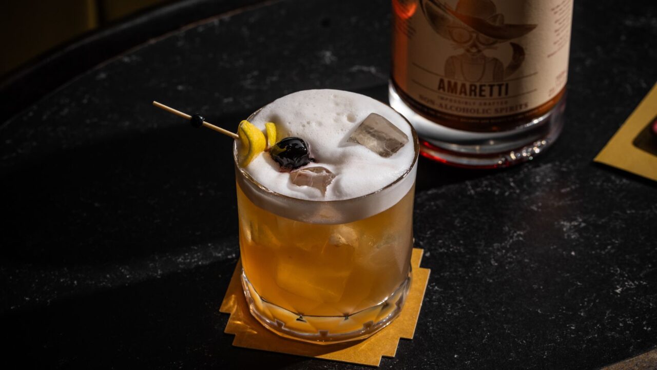 QT Sydney Dry July amaretti sour