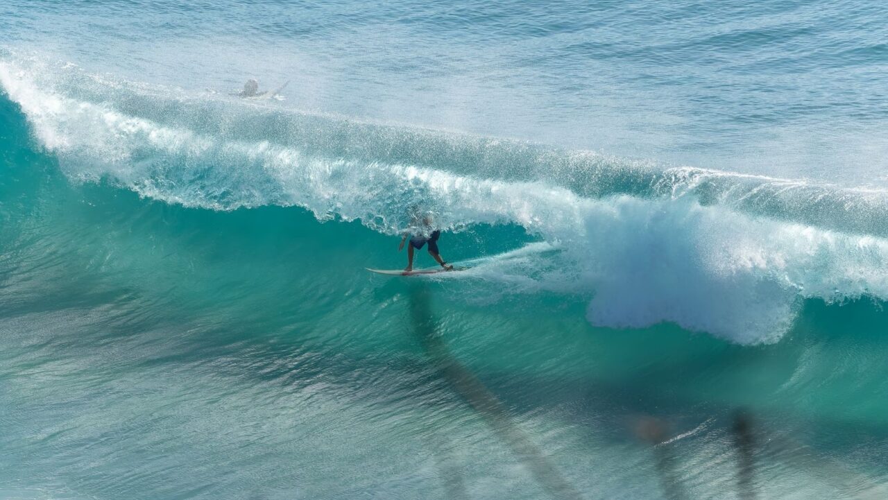 Surfer at Manly Beach Sydney