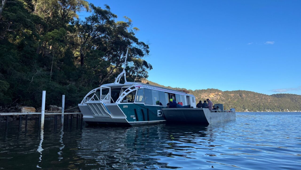 Sydney Oyster Farm boat