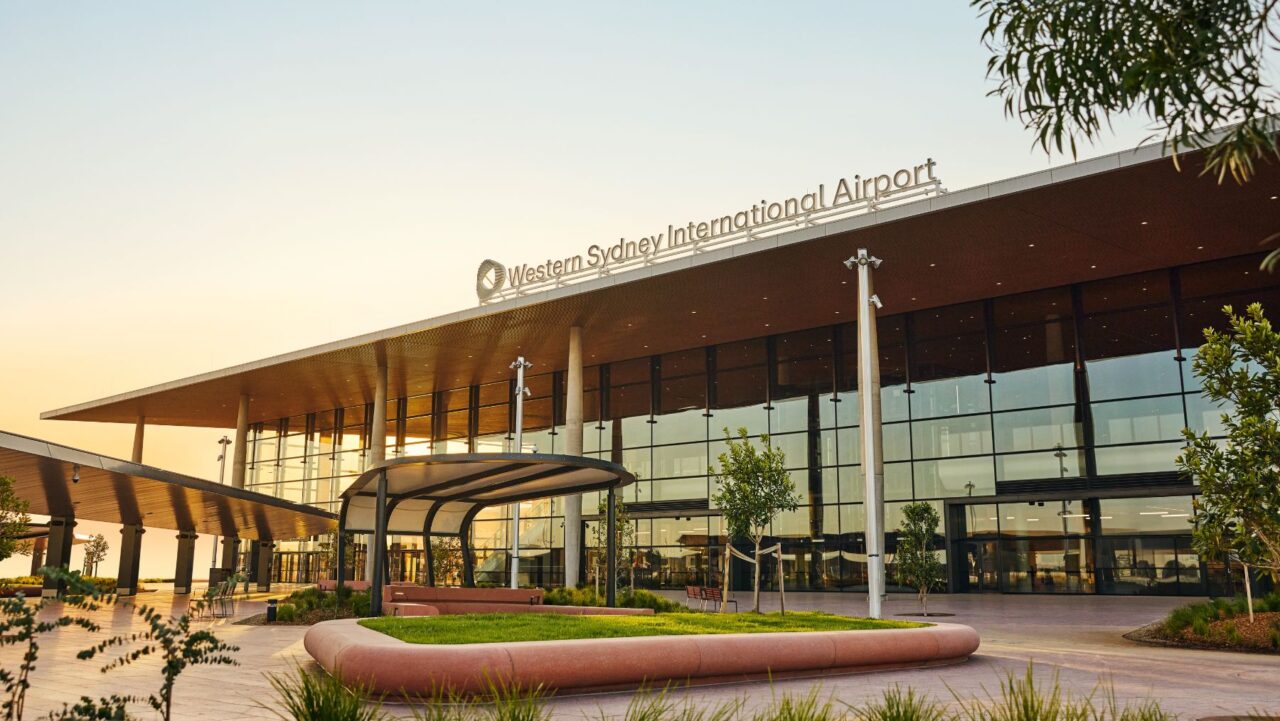 Western Sydney Airport outside