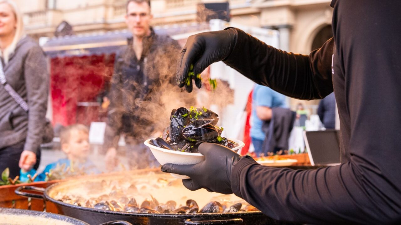 Bastille Festival food