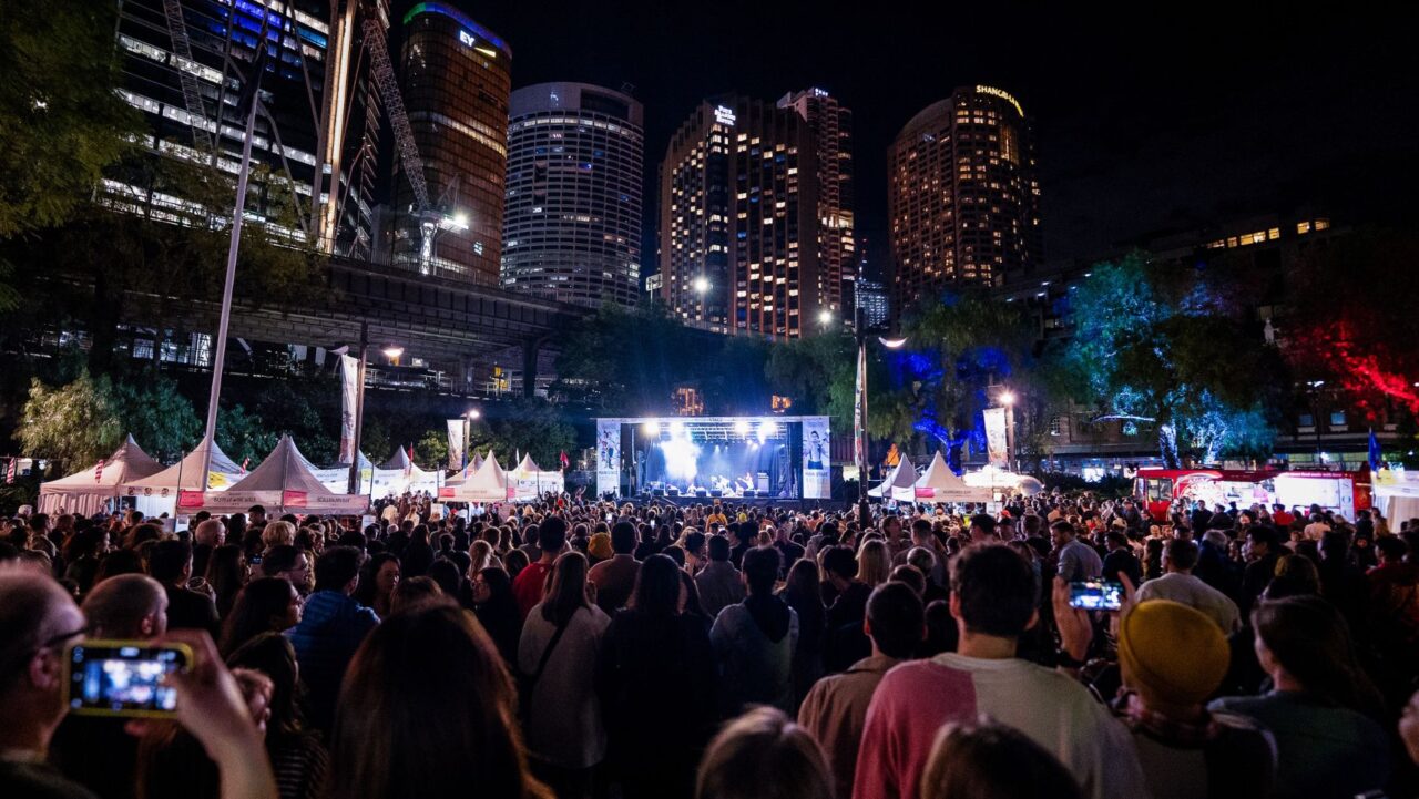 Bastille Festival stage