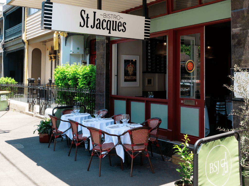 Bistro St Jacques French restaurant