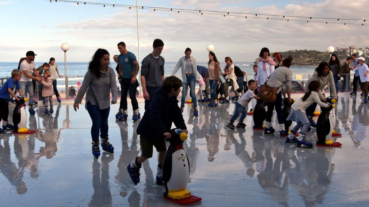 Bondi Festival ice rink