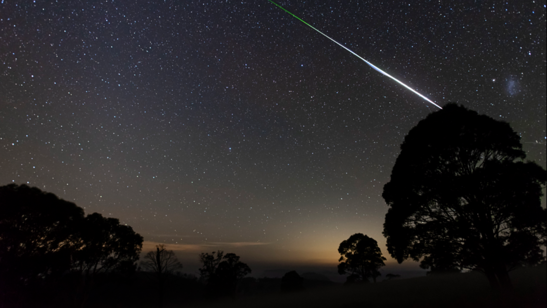 Bubbletent Australia for a meteor shower Sydney