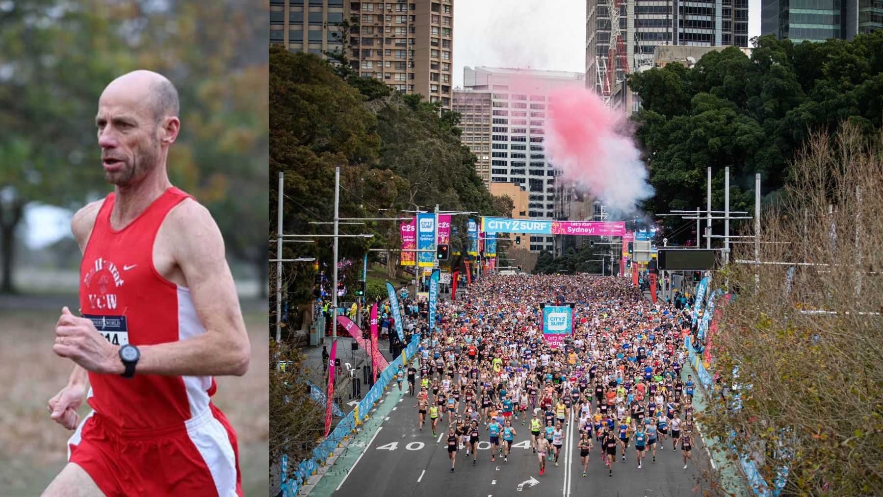 Steve Moneghetti City 2 Surf Record Holder