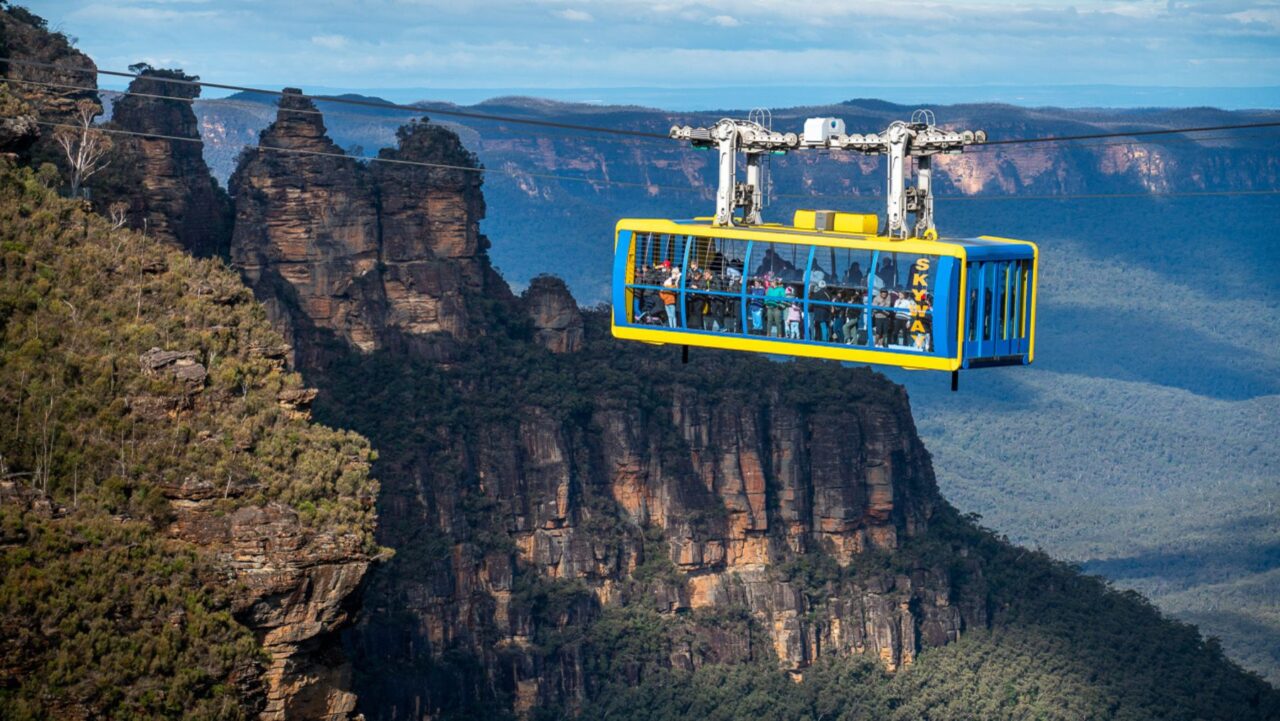 scenic world blue mountains